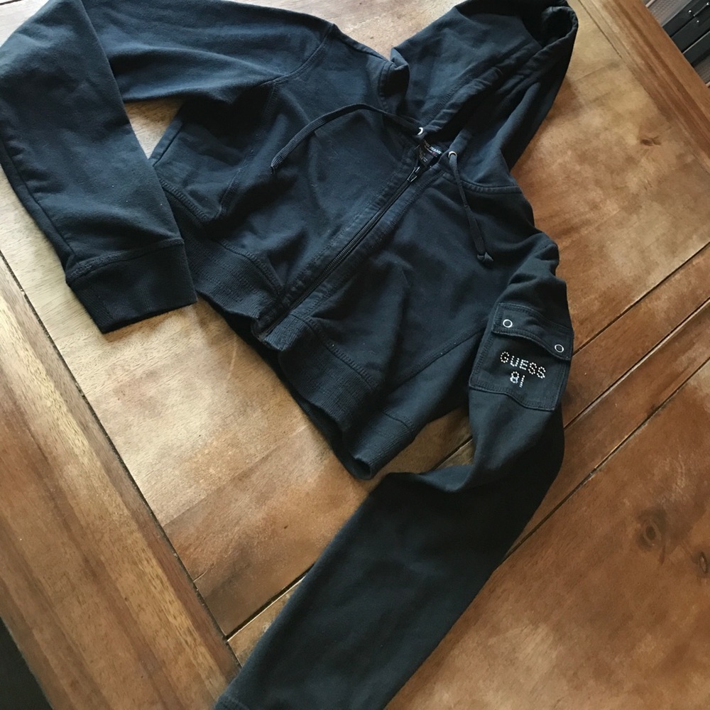 COPY - Guess crop full zip hoodie
